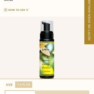 COPY - Wen Spring Orange Blossom Nourishing Mousse
